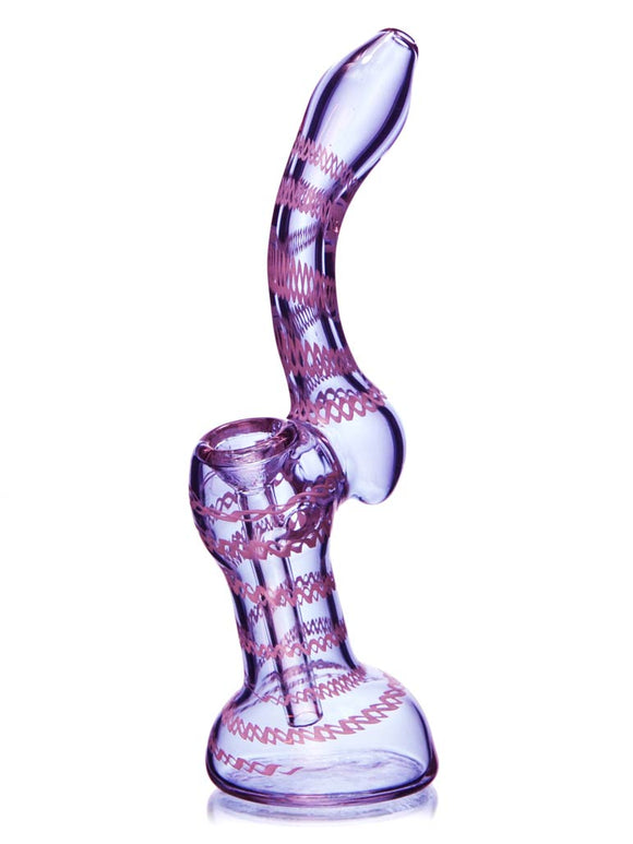 Pink 5” bubbler