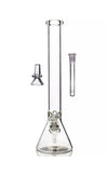 18" Glass Water Pipe Beaker free shipping